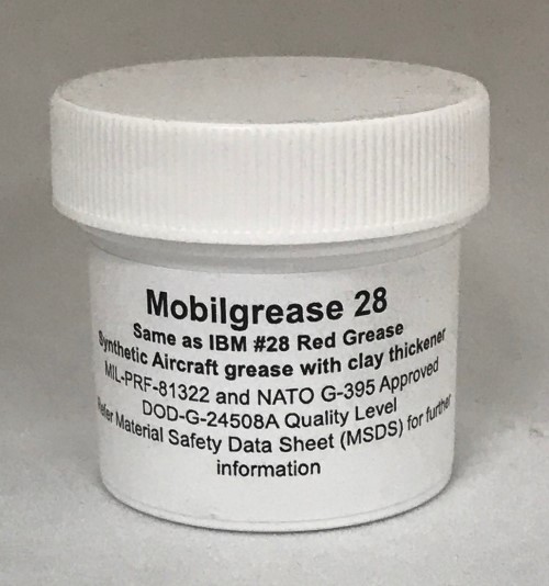 GREASE,MOBIL #28, 1oz tub #MRG28-1