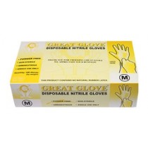 GLOVES,Nitrile,Lg,PF,100 ct #8005L